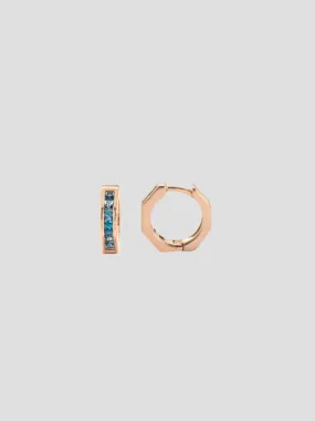 14K Rose Gold Otto Mini Huggies