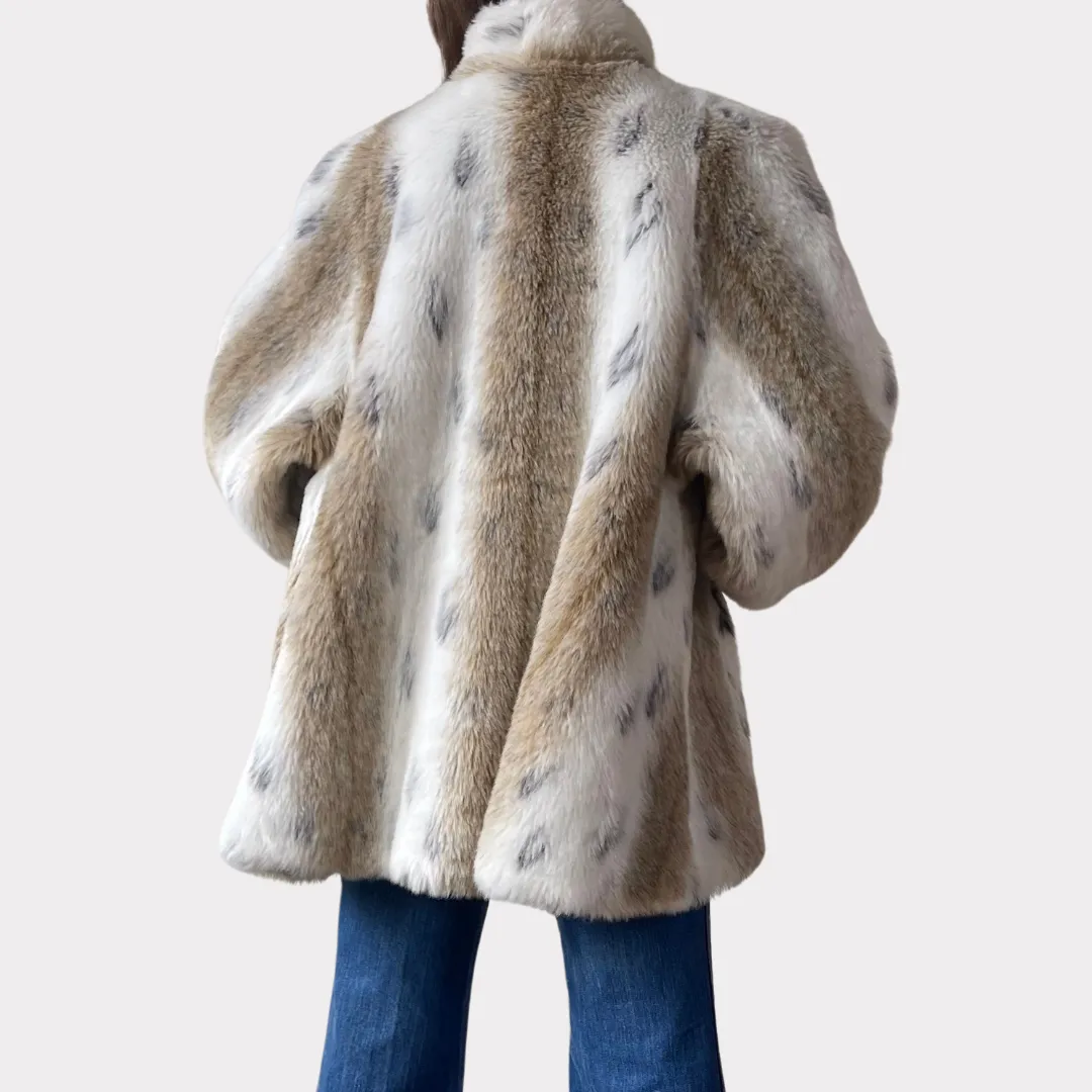 1970's Glenn Models Faux Fur Coat