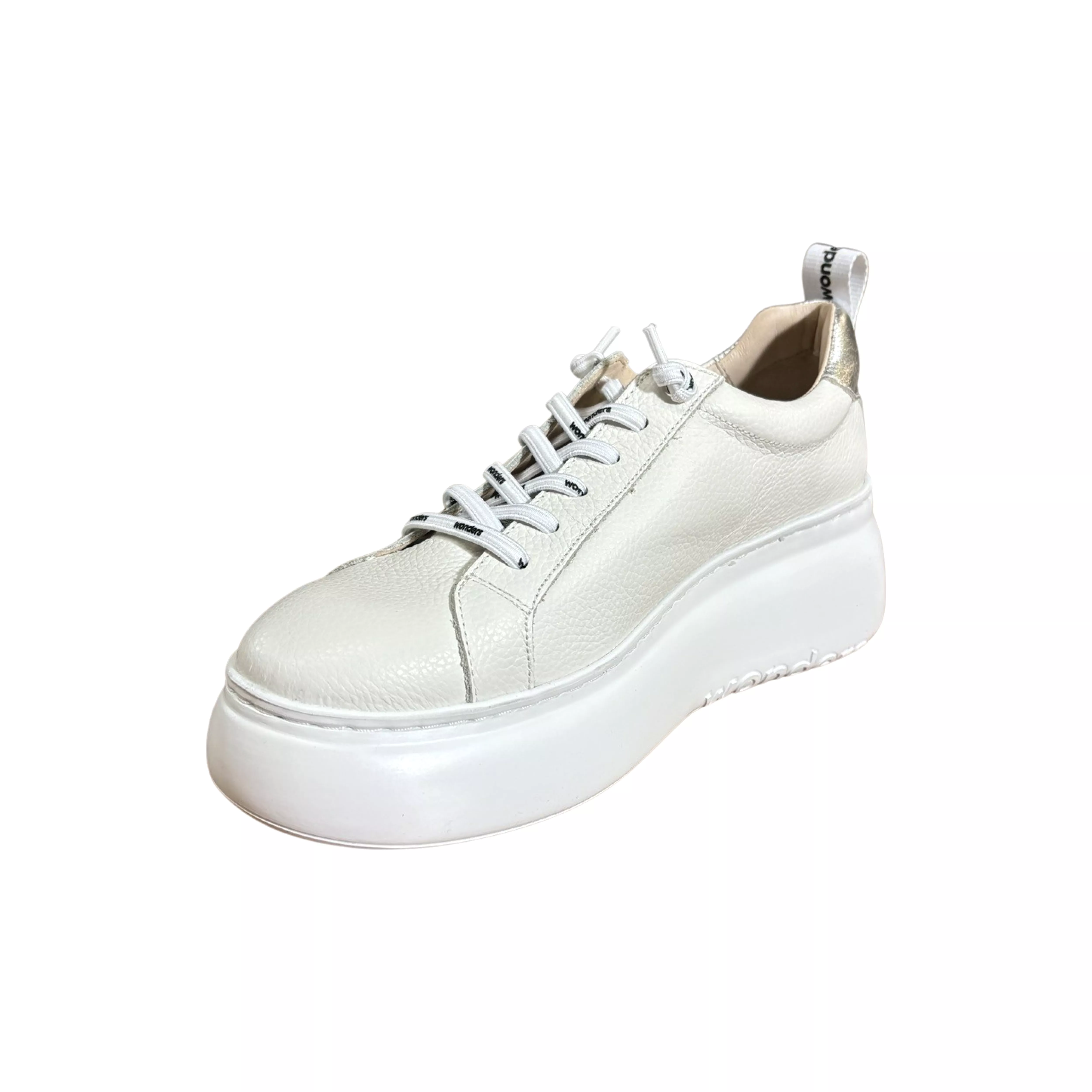 A2632 Off White Platform Sneaker