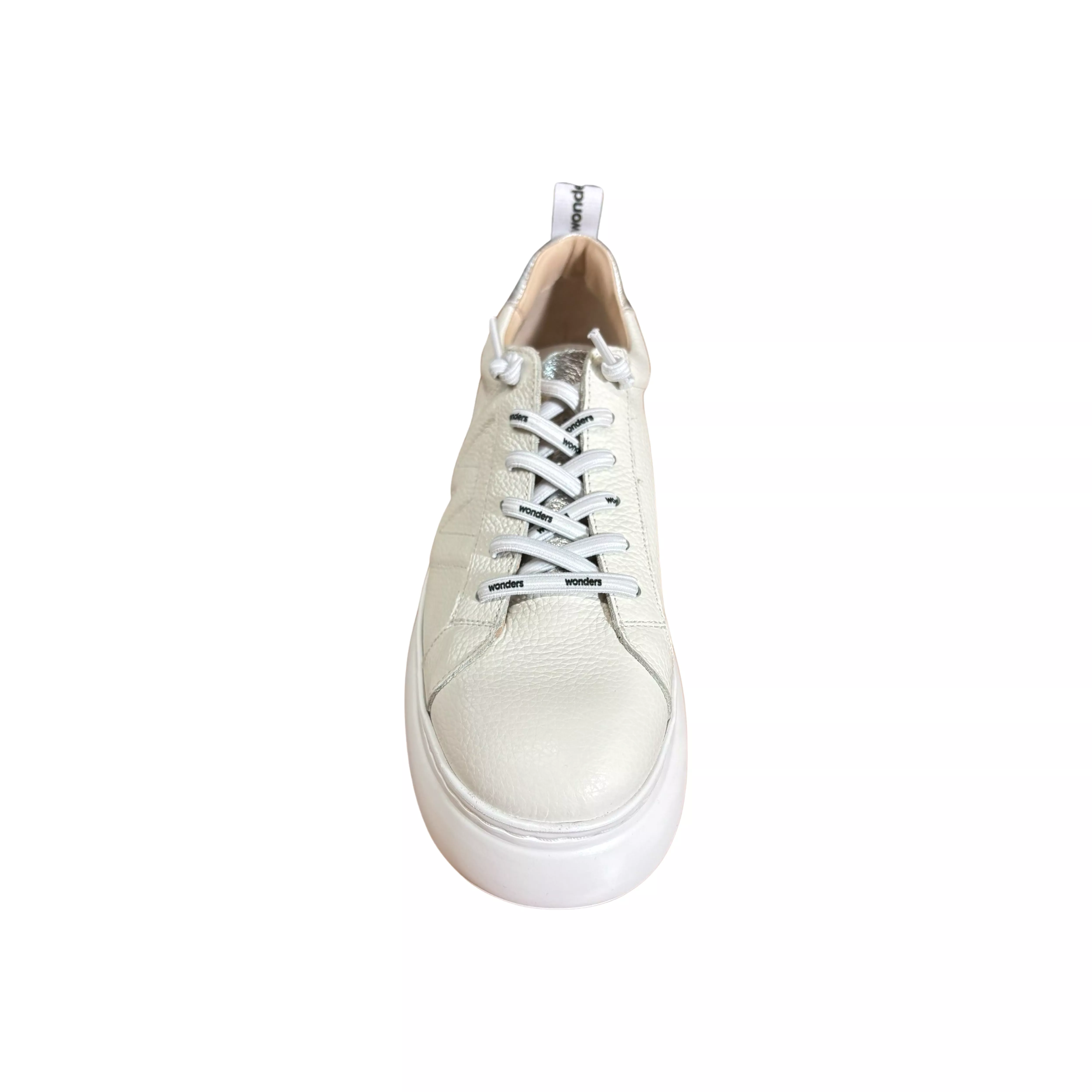 A2632 Off White Platform Sneaker