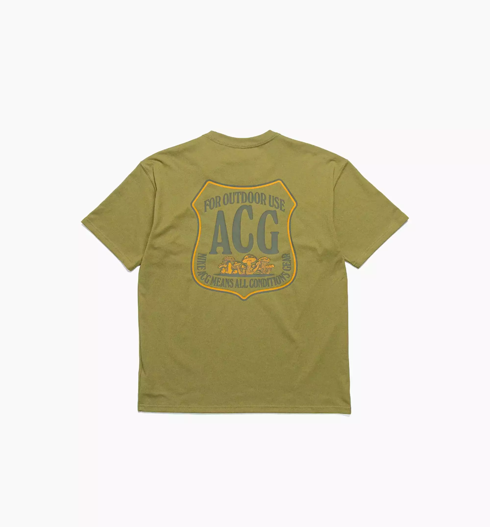 ACG Mens Short Sleeve Shirt - Green