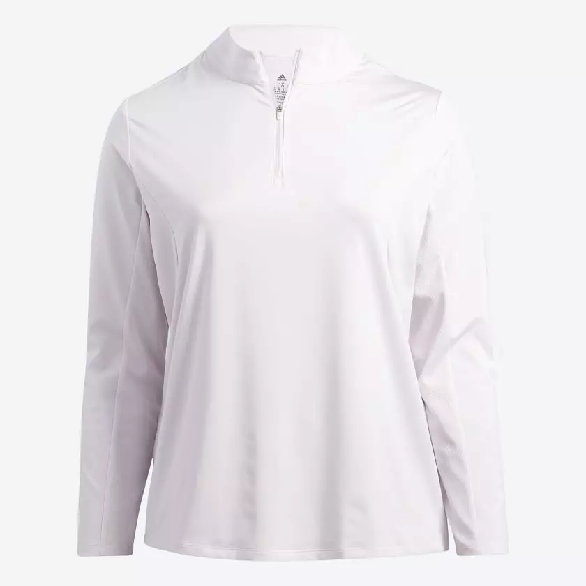 Adidas Ultimate365 Women's Light Pink Golf Shirt (Plus Size) HA6450