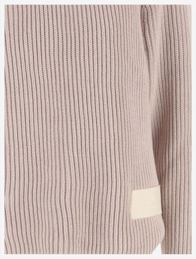 AMI PARIS  |Casual Style Wool Long Sleeves Plain Oversized Formal Style