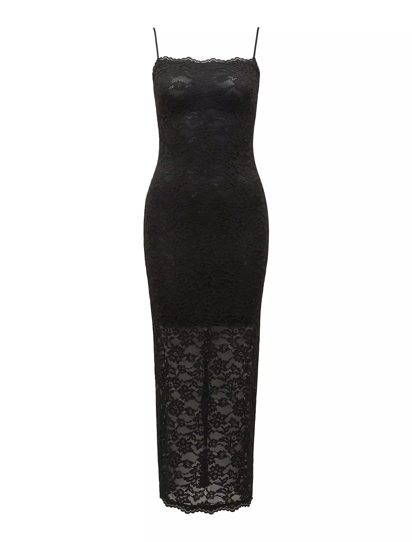 Angelica Lace Bodycon Midi Dress