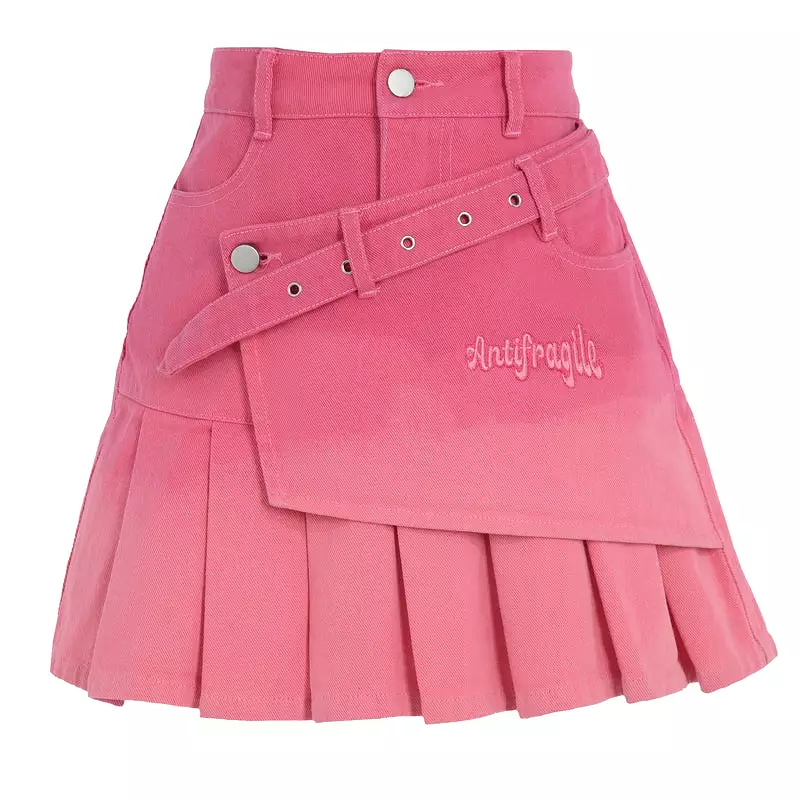 Antifragile Hot Pink Harajuku Skirt ON636