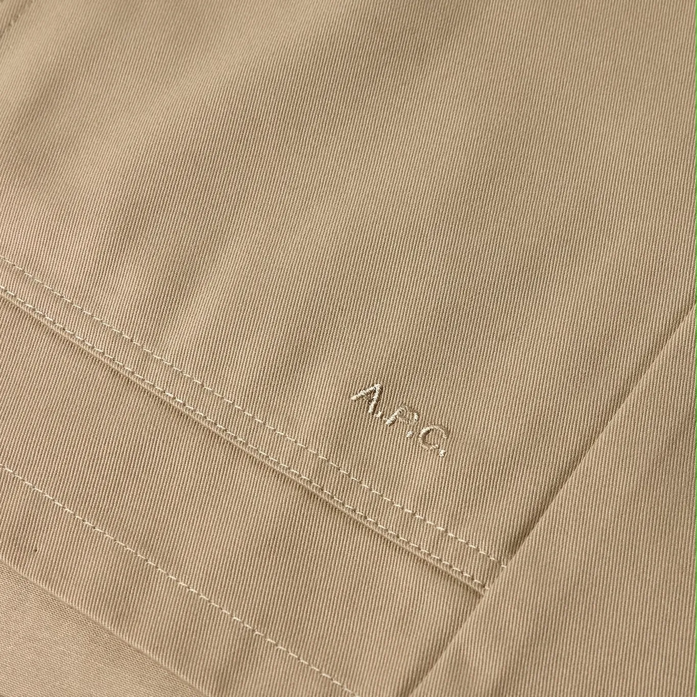 A.P.C.  |Linen Blended Fabrics Plain Cotton Oversized Logo