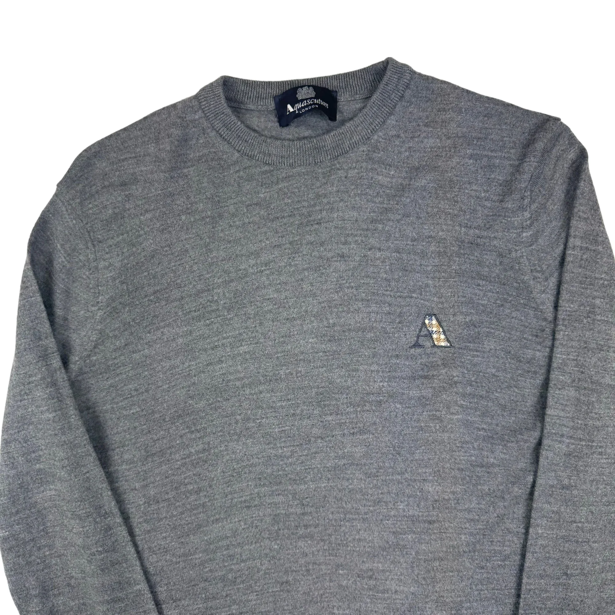 Aquascutum London Knit Sweater Grey