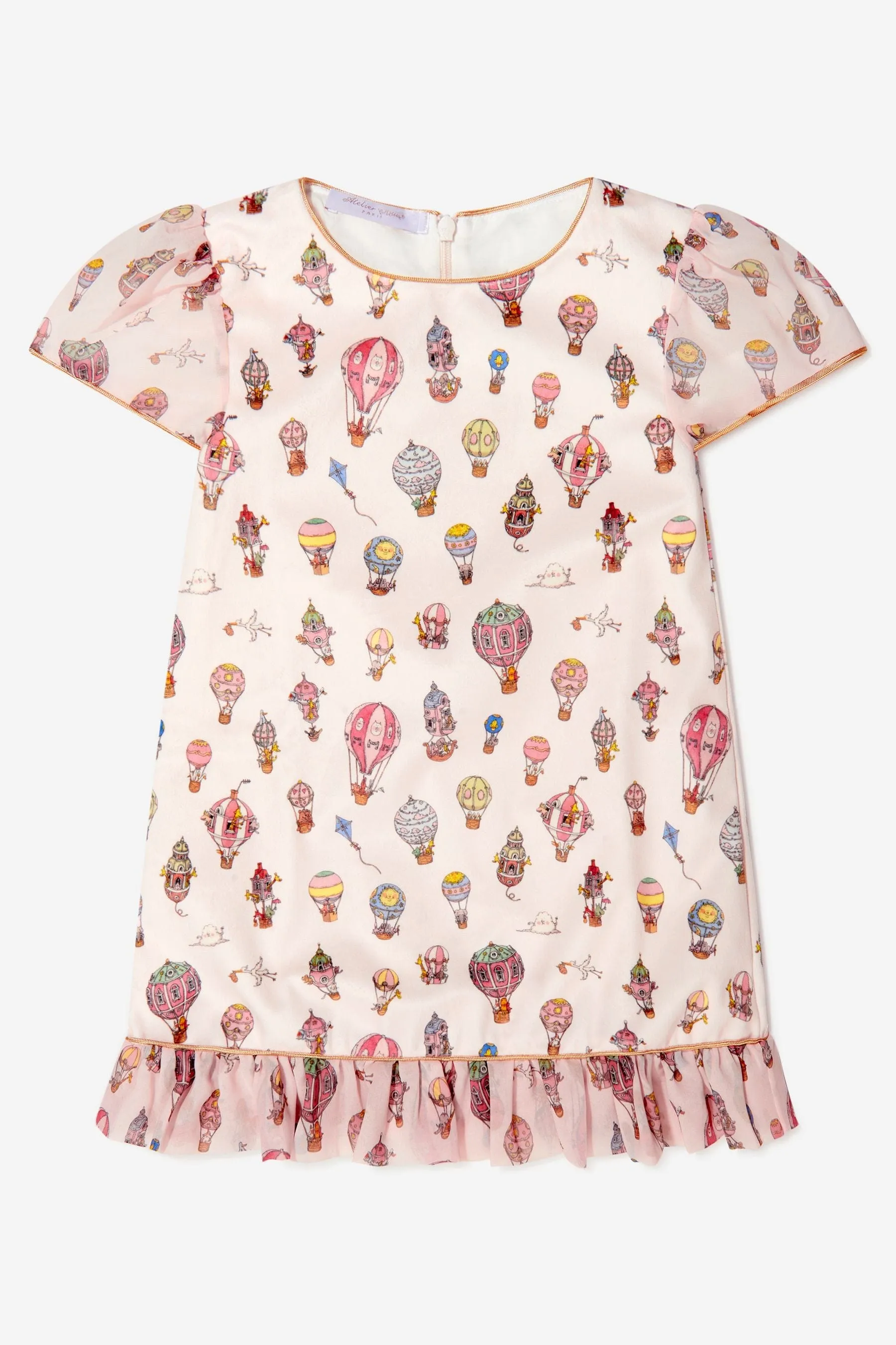 Atelier Choux Baby Girls Velour Party Dress