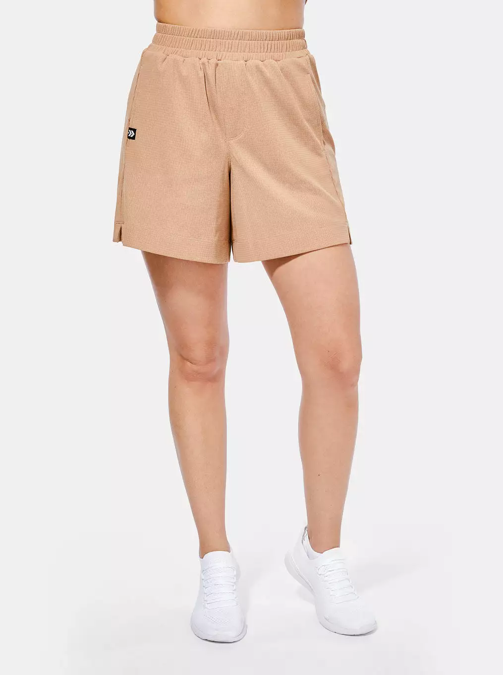 BARRY'S ALMOND TECH WAFFLE SHORTS