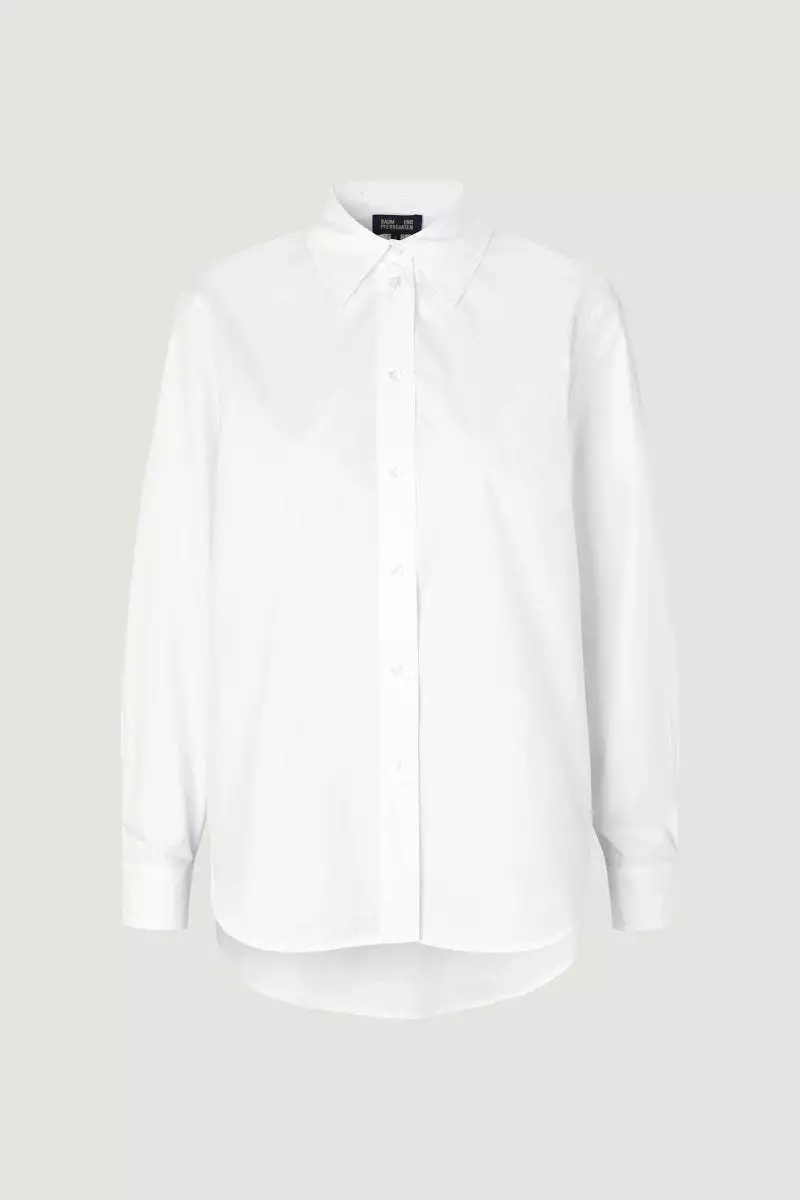 Baum Shirt MAXENE Bright white