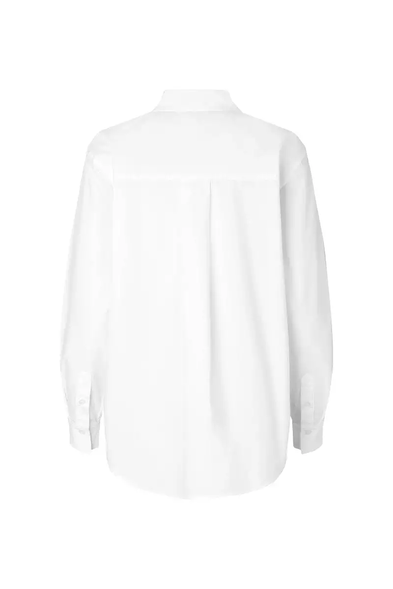 Baum Shirt MAXENE Bright white