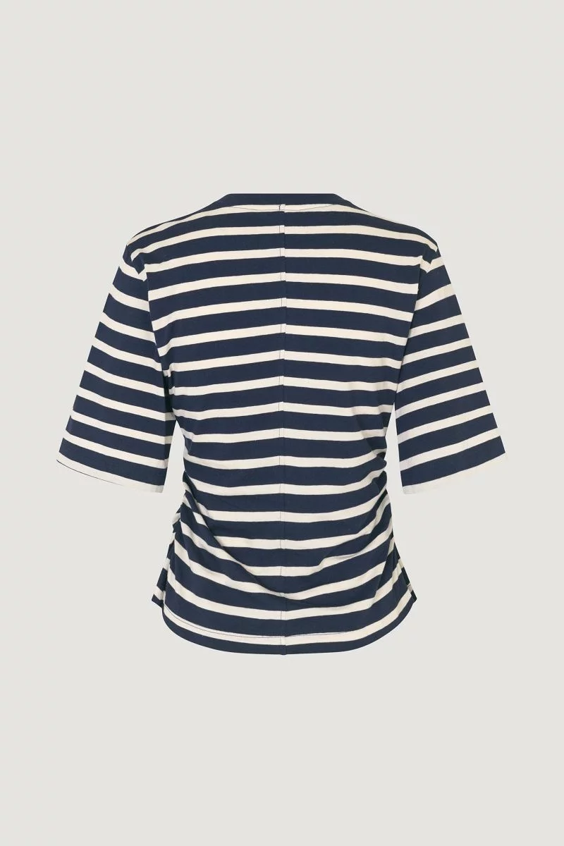 Baum T-shirt JUMA Blue Sailor Stripe