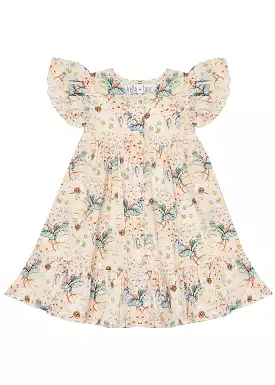 Bella & Lace Cupcake Dress - Marshmallow