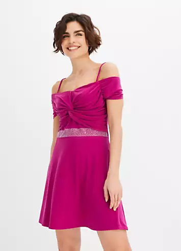 bonprix Rhinestone Applique Waist Party Dress | Grattan