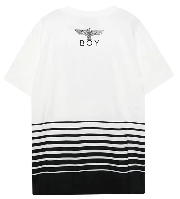 BOY LONDON  |Unisex Street Style U-Neck Plain Cotton Short Sleeves