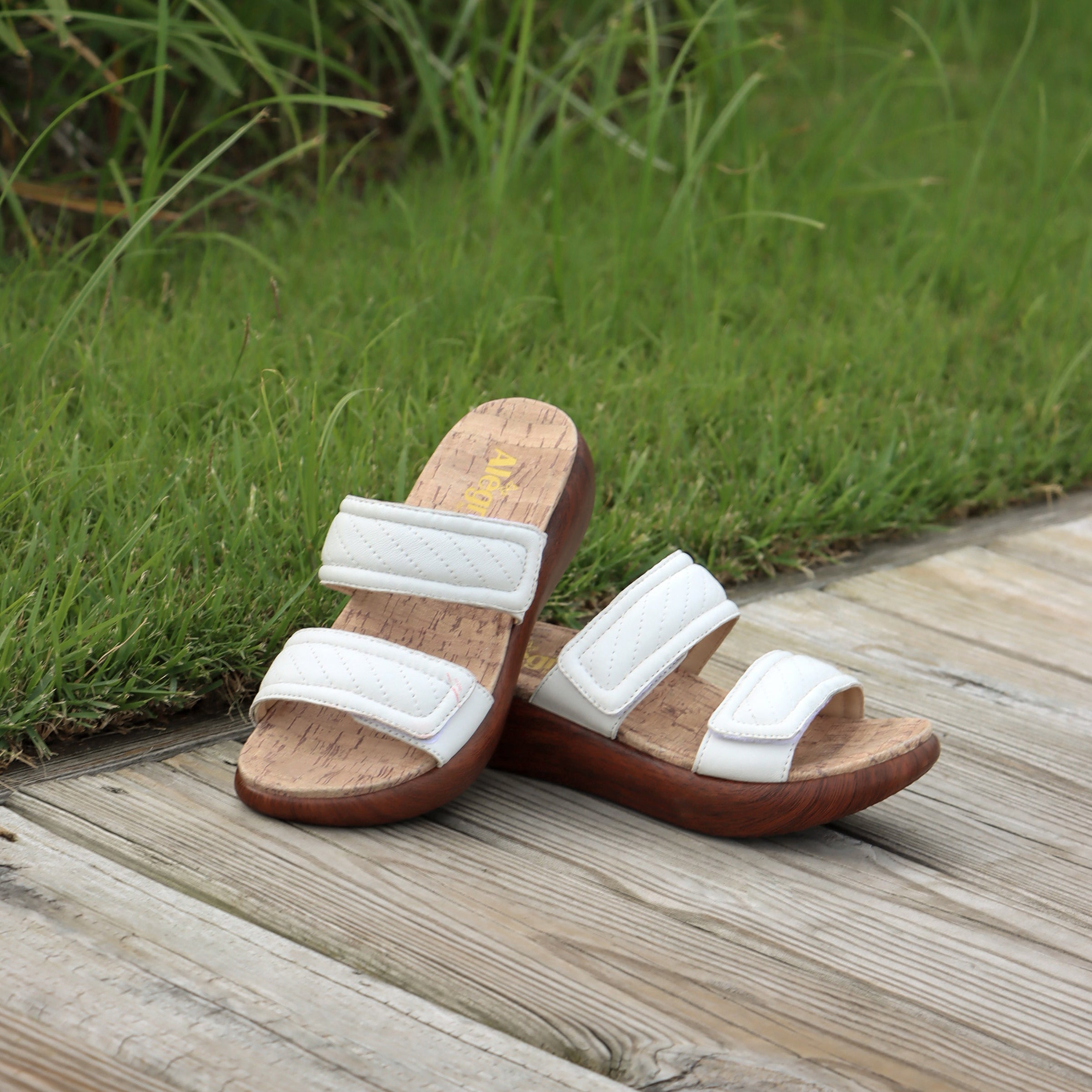 Brayah White Sandal