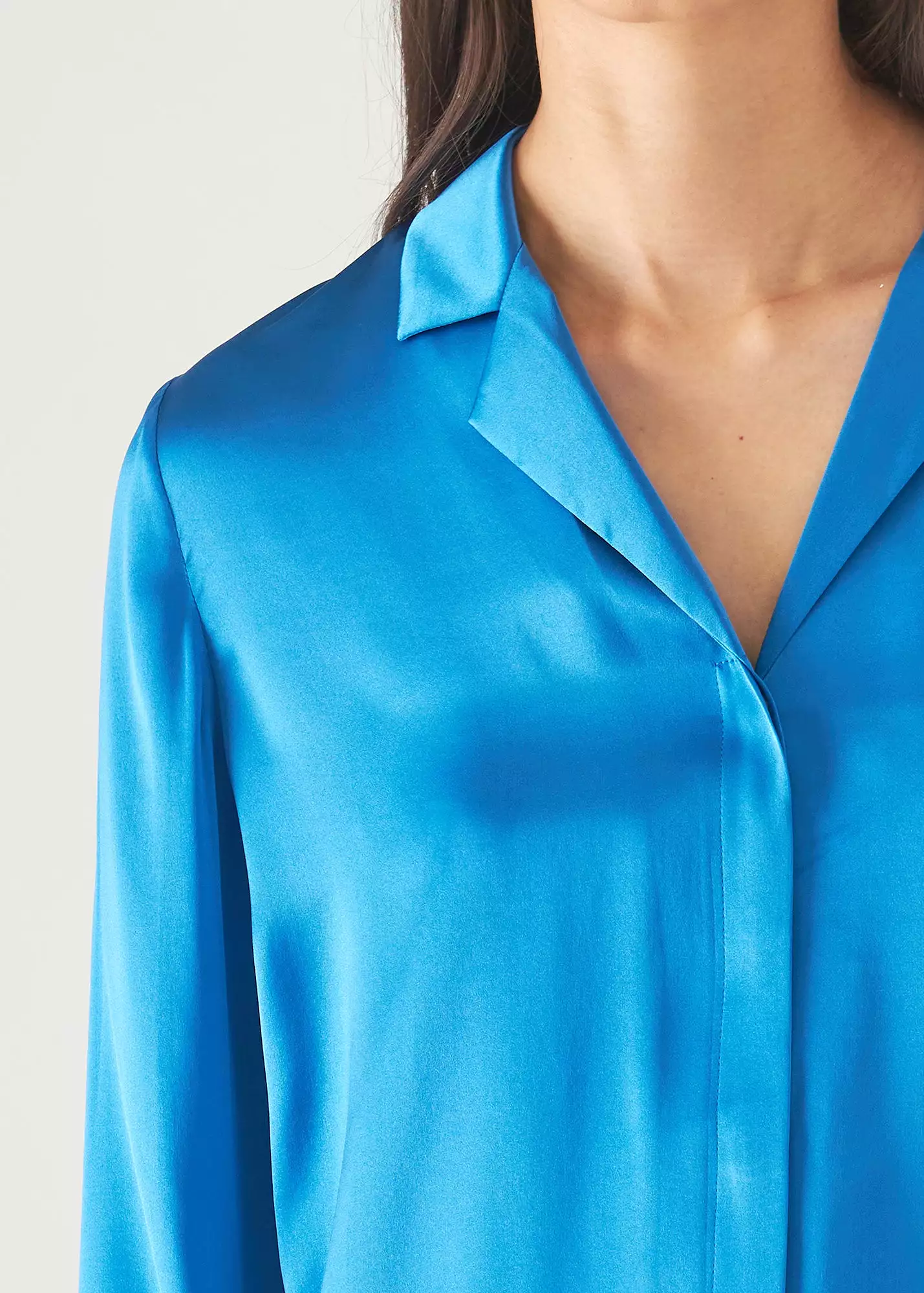 CAMP COLLAR SILK SHIRT