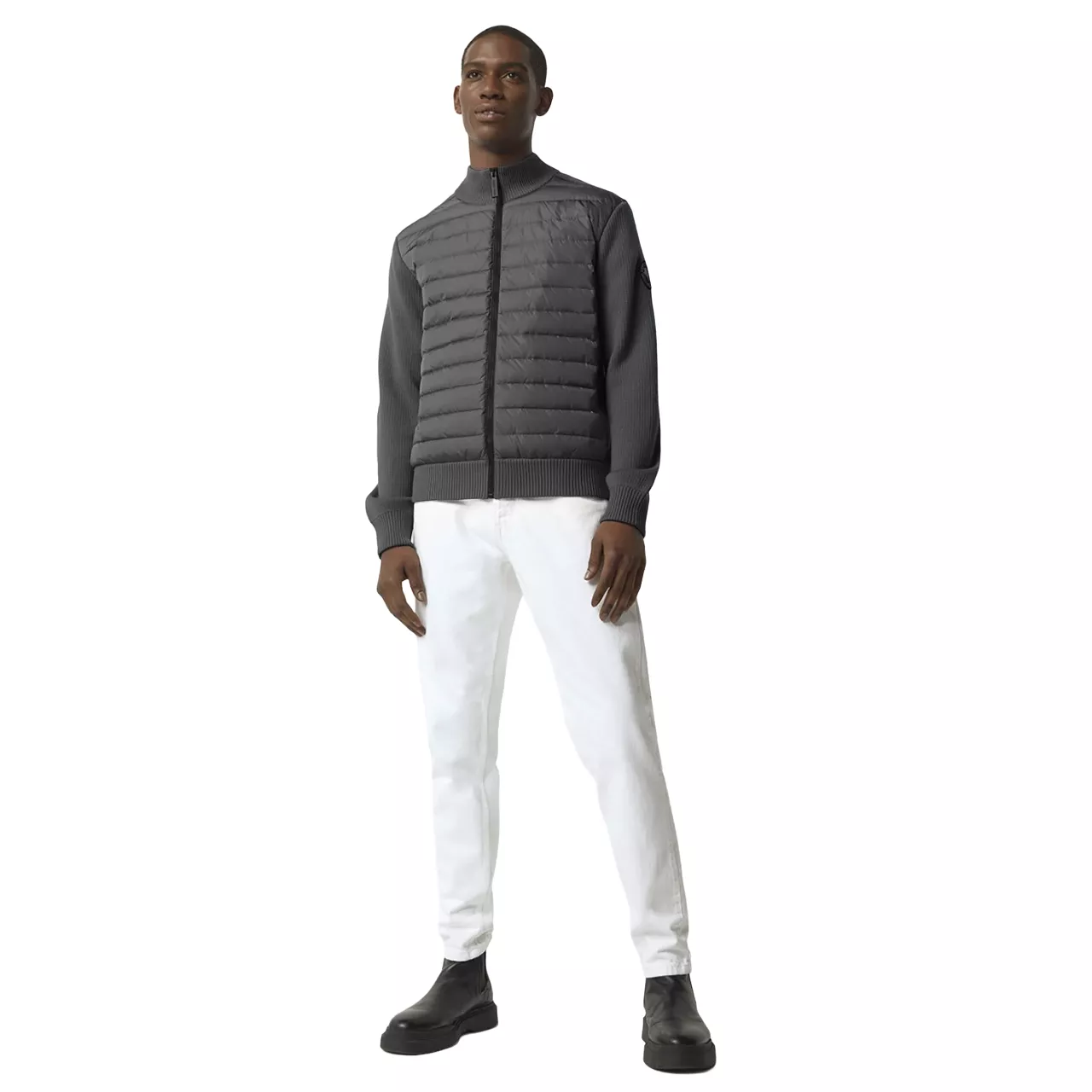 Canada Goose Men's Hybridge Knit Jacket - Black Label