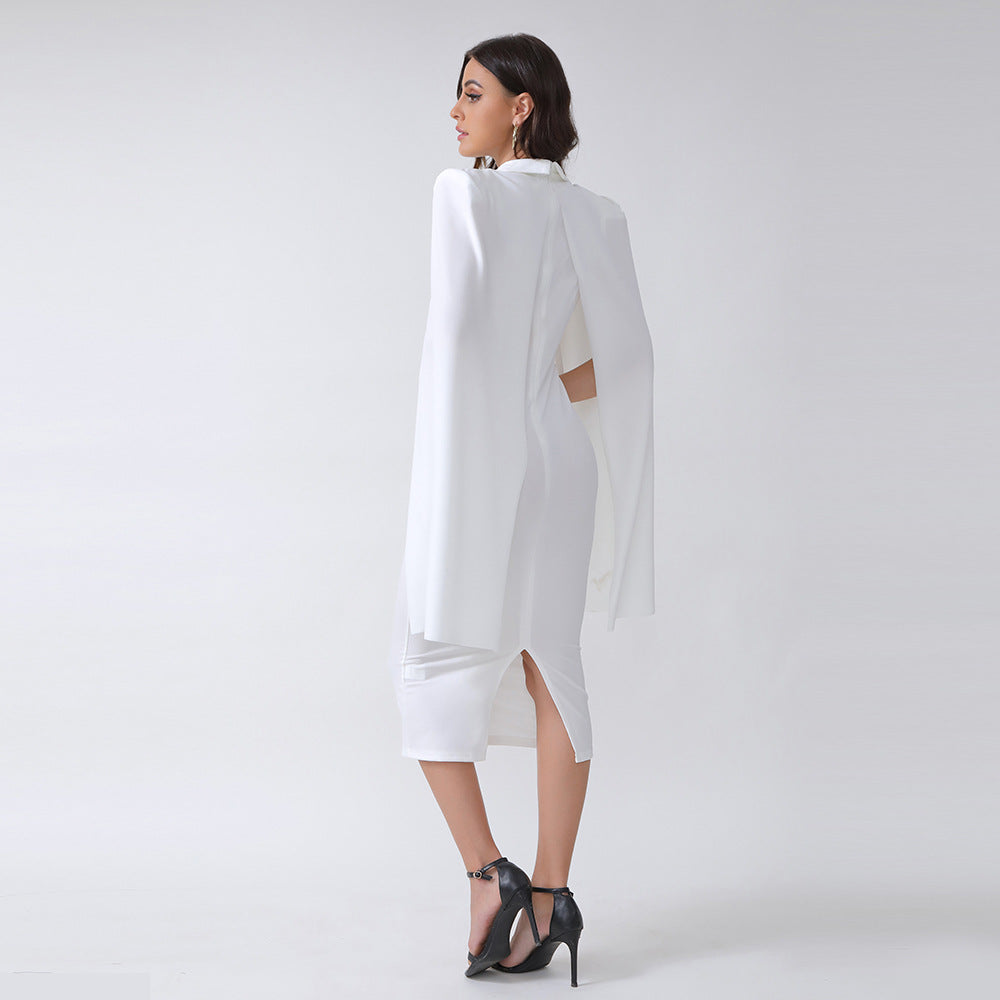 Ceres Curtain Sleeve Dress