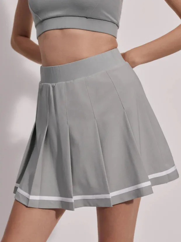 Clarendon High Rise Skort - Cool Sage