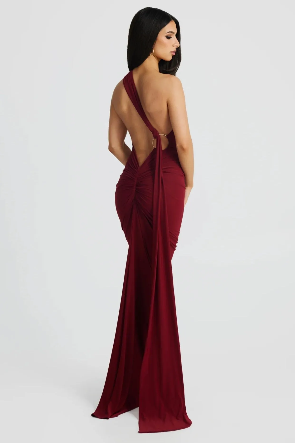 Constantina Gown - Wine