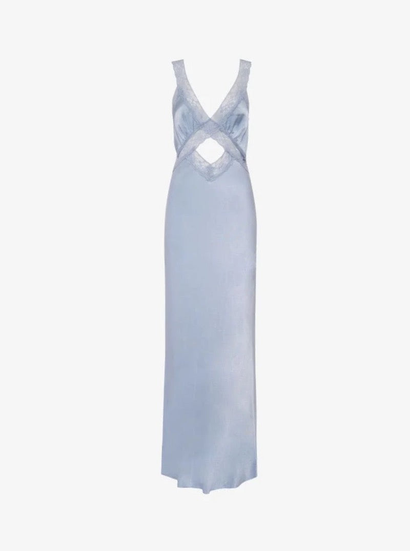 Crossroad Maxi Dress in Ice