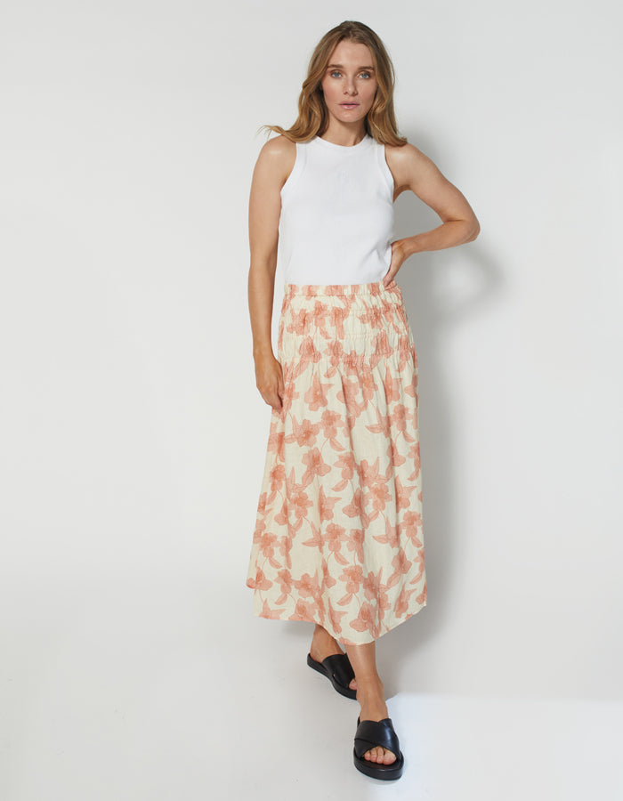 Dear Sutton Amaro Skirt - Camelia