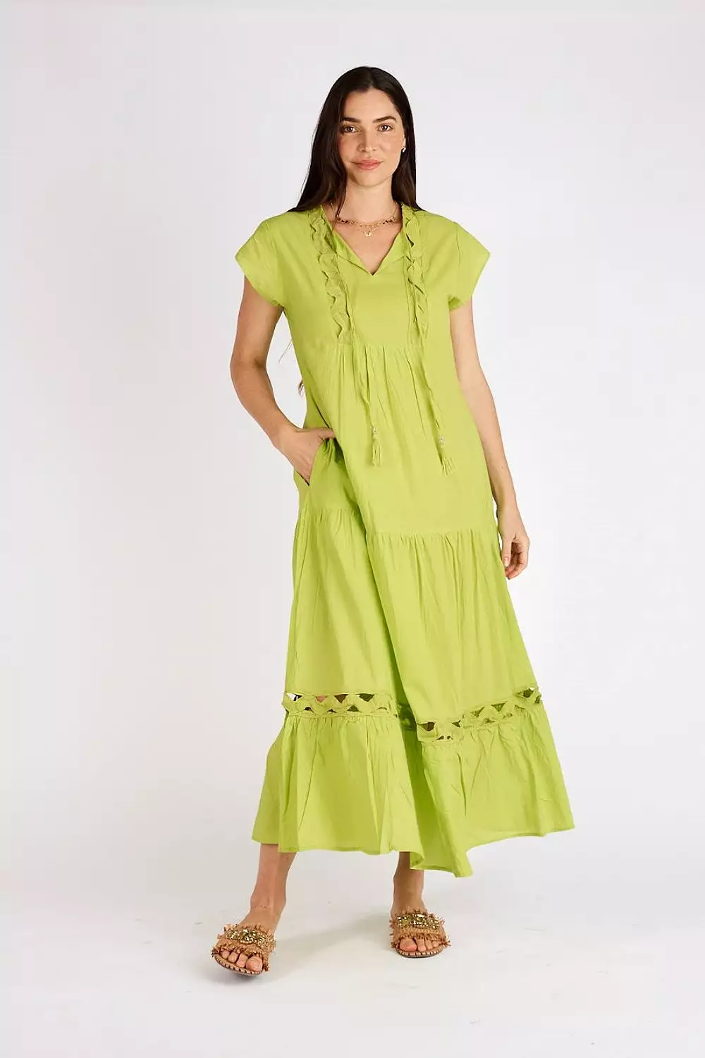 DELMA MAXI DRESS CITRUS