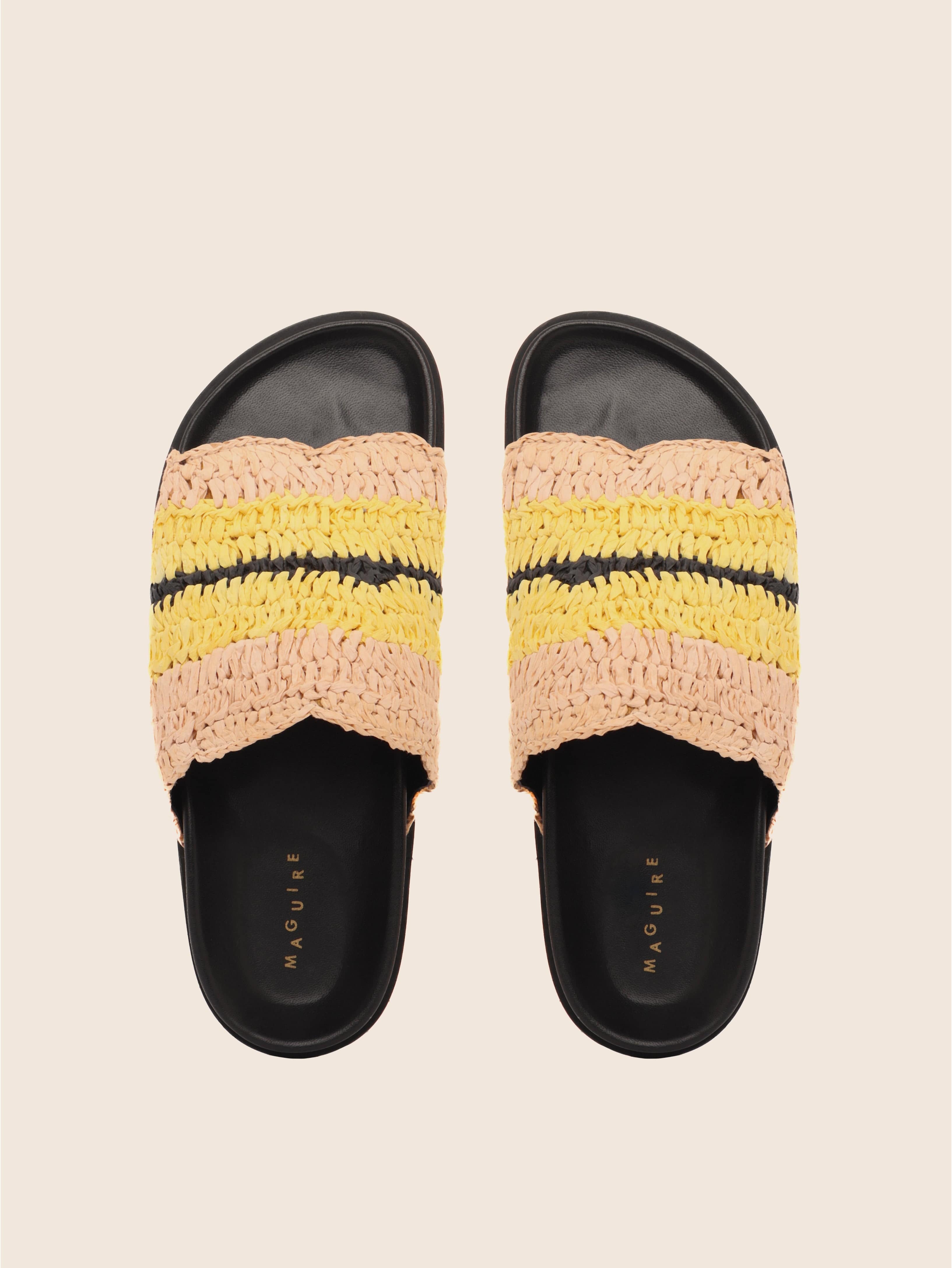 Delphi Yellow Sandal