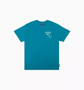 Dinner Is Served Tee Mens Short Sleeve Shirt - Blue