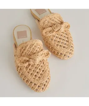 Dolce Vita Sabor Flats Lt Natural Raffia