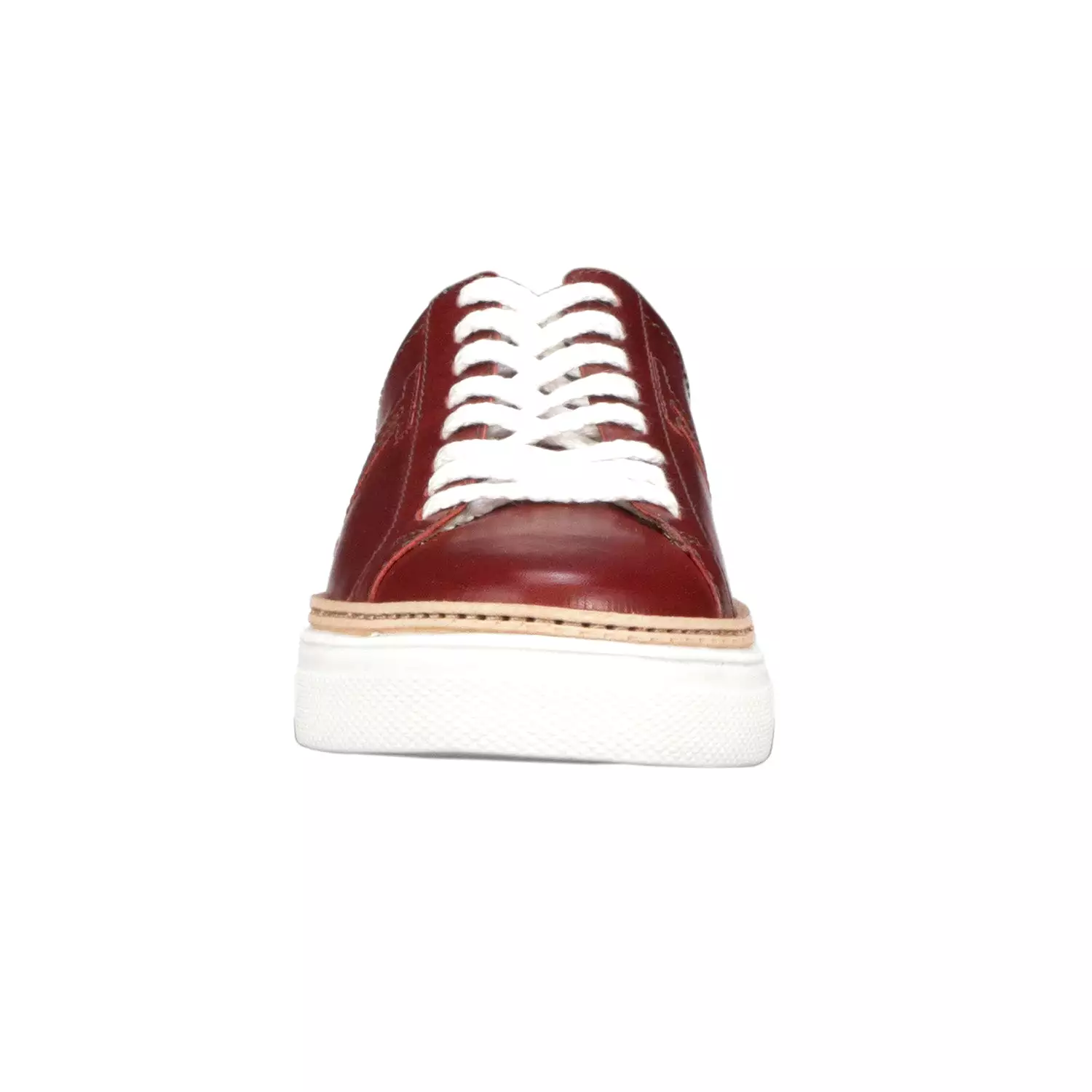 Double L Lace Up Sneaker :: Red