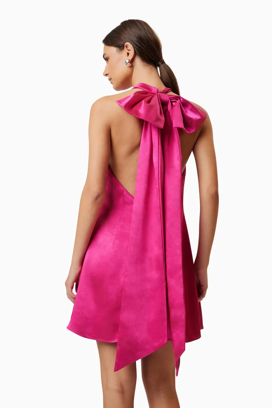 ----Elliatt   ----Zinnia Party Dress - Fuchsia ---