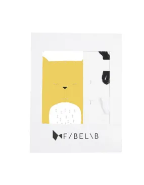 FABELAB - ANIMAL EMBROIDERY KIT - BEAR