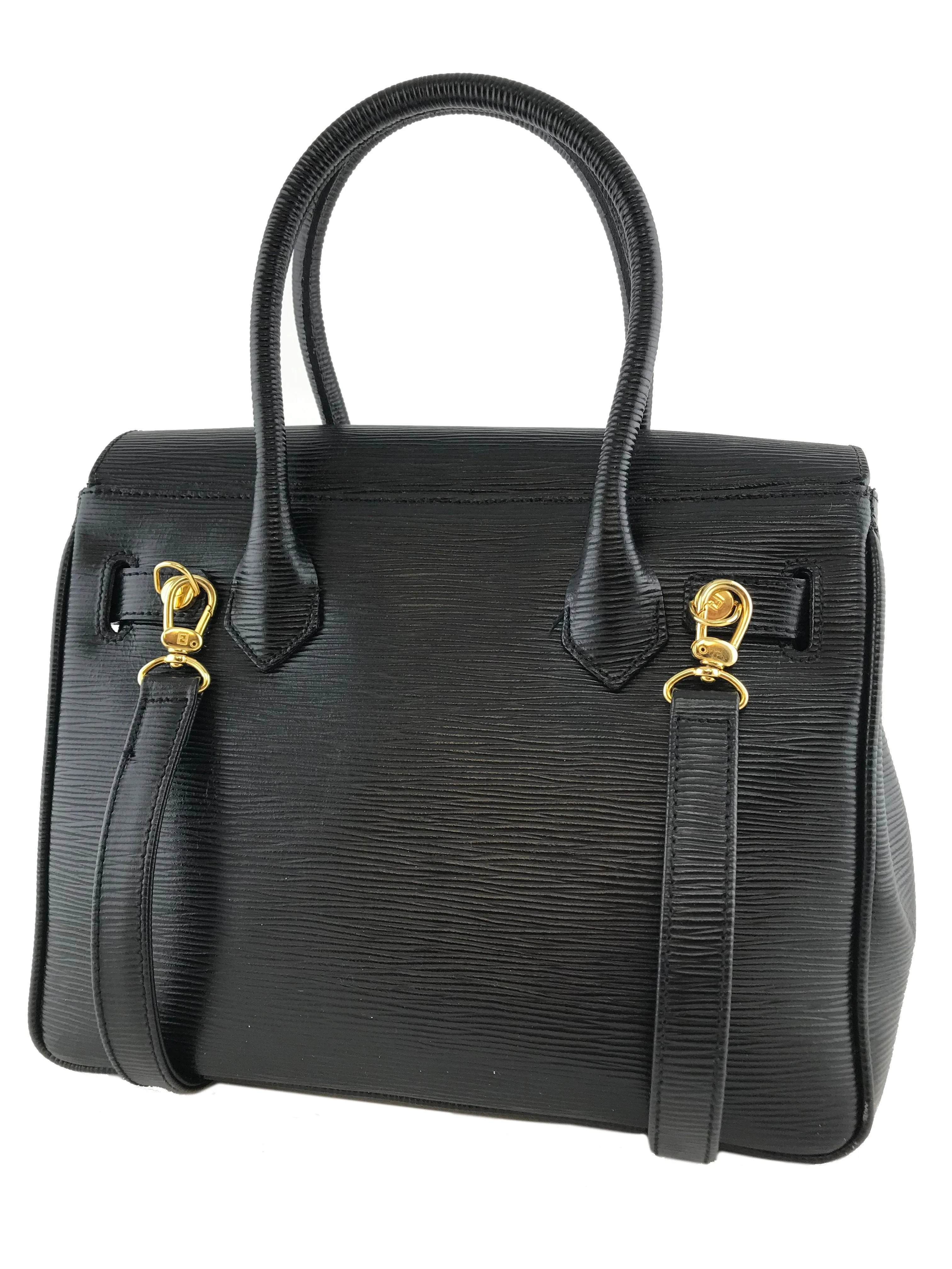 Fendi Roma Vintage Epi Leather Bag with Strap