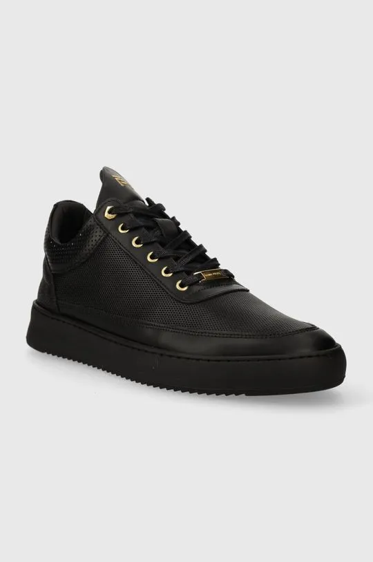 Filling Pieces leather sneakers Low Top Aten black color 10126591847