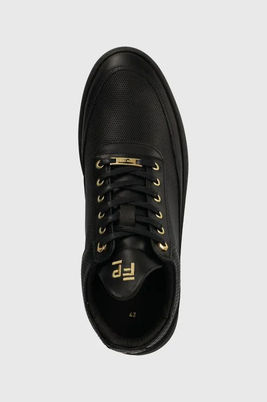 Filling Pieces leather sneakers Low Top Aten black color 10126591847