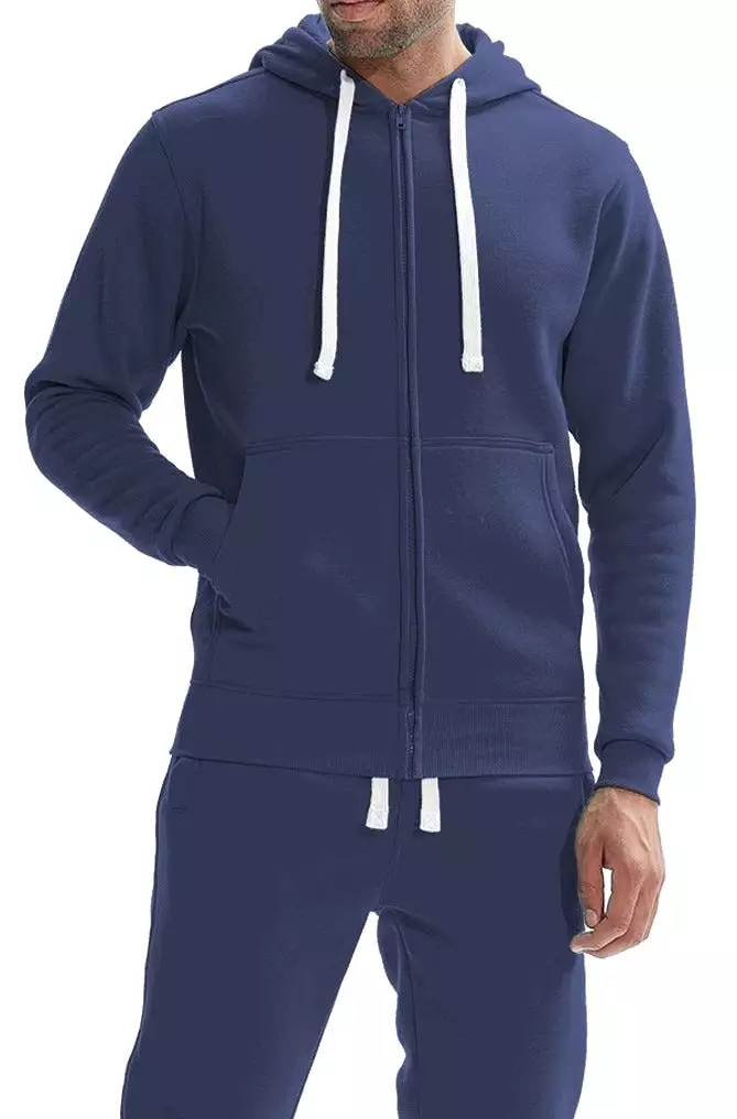 Fleece Zip Up Hoodie