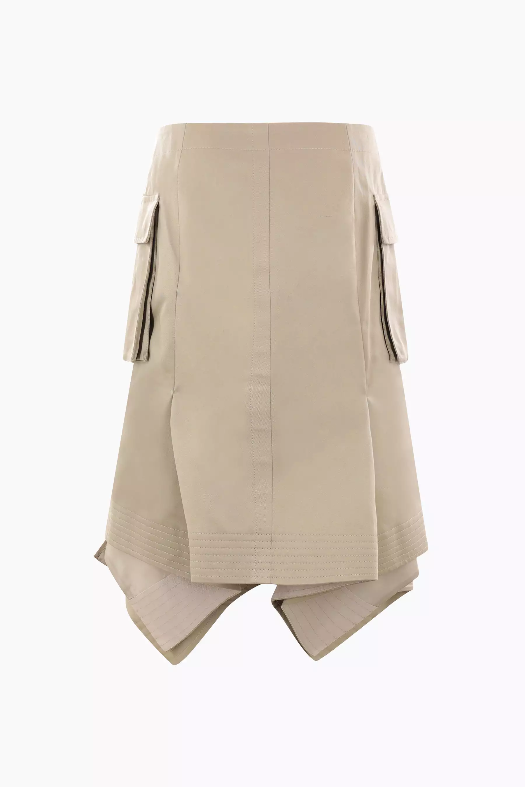 gabardine skirt