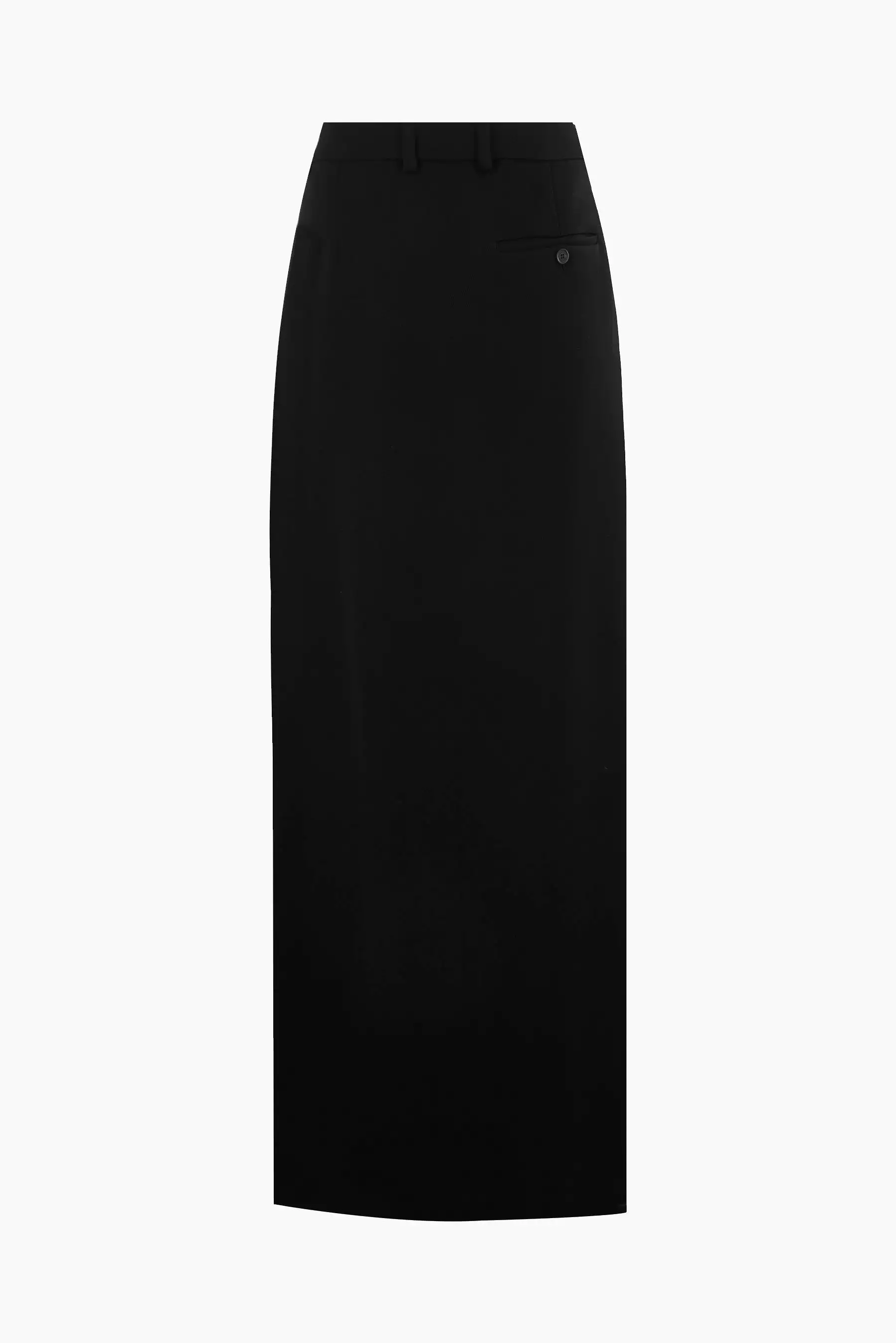 gabardine wool skirt