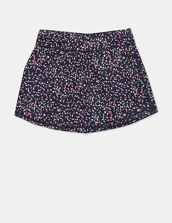 GAP Girls Blue GapFit Kids Print Skort