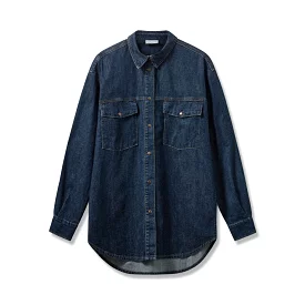 H2OFagerholt Aljinz Shirt Vintage Blue Denim