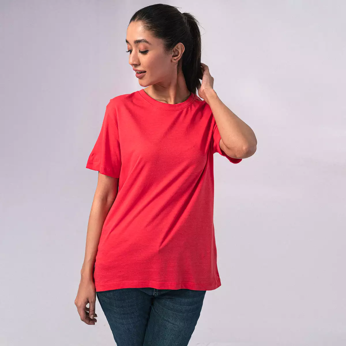 Half Sleeve Crew Neck T Shirt - HSSW1230002