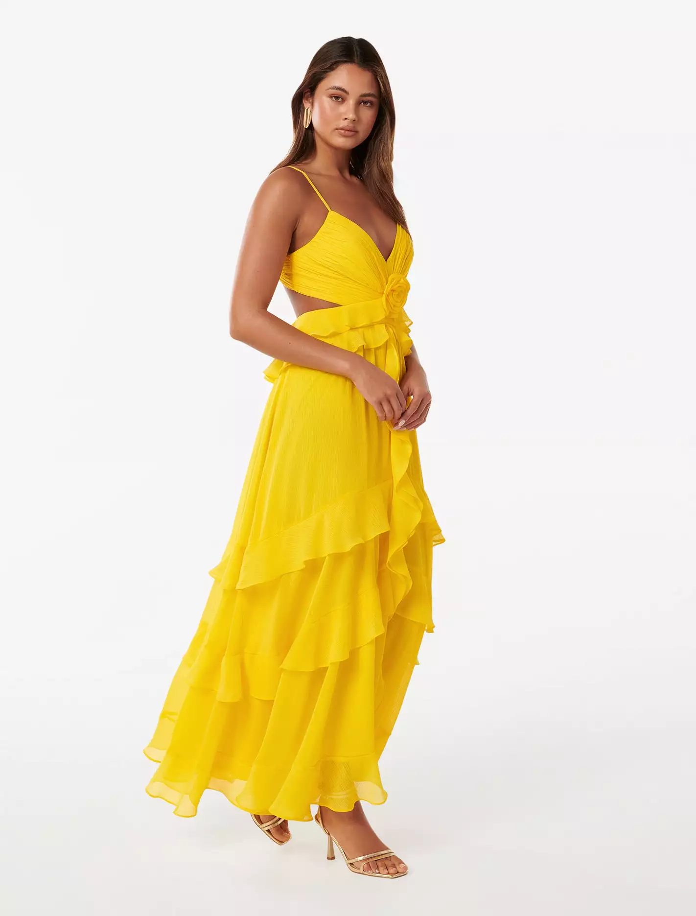 Harper Ruffle Maxi Dress