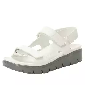 Henlee White Sandal