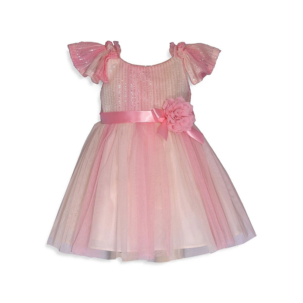 Iris & Ivy Baby Girl's Sequin & Ombré Mesh Party Dress