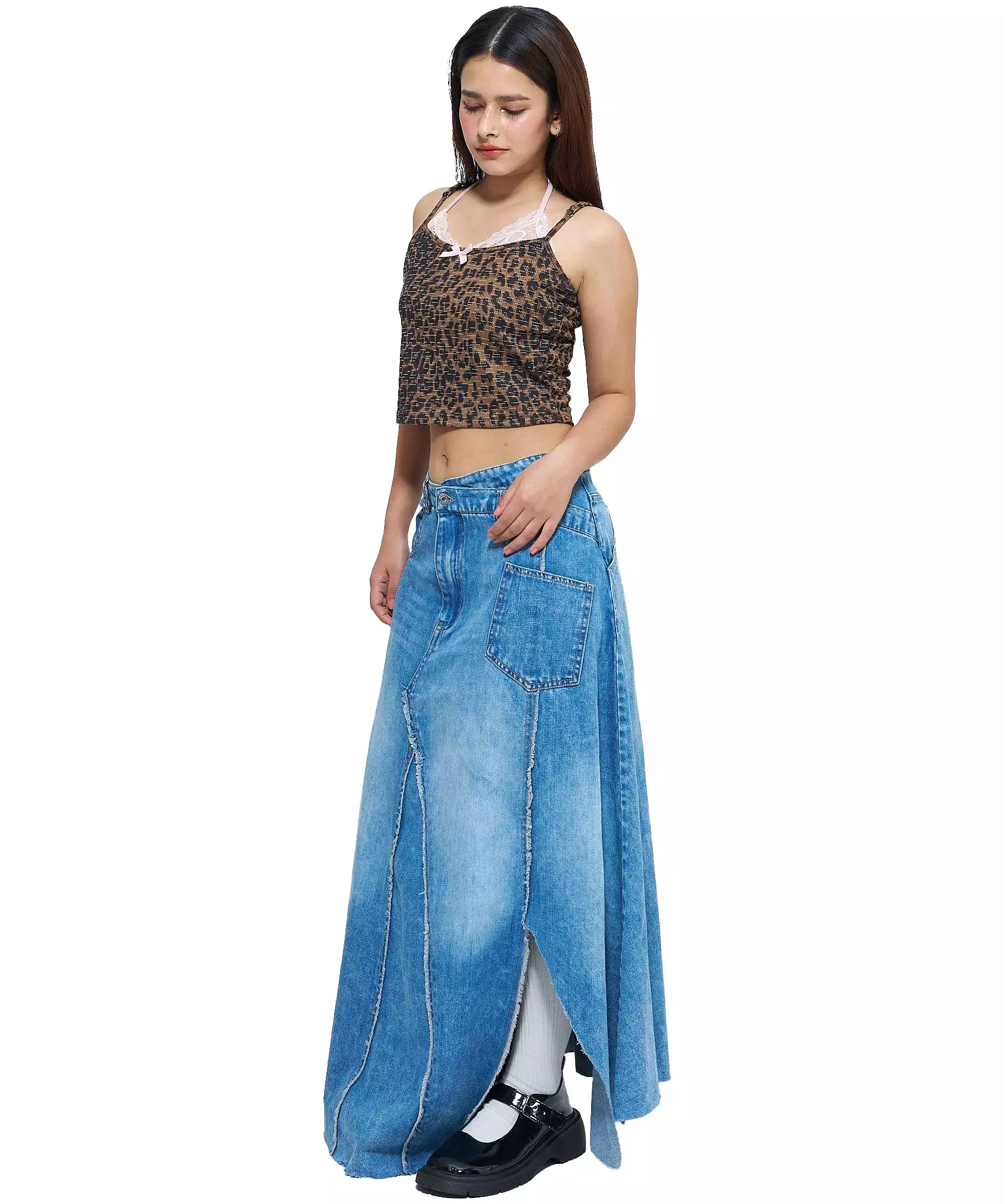 Isabella Denim Skirt