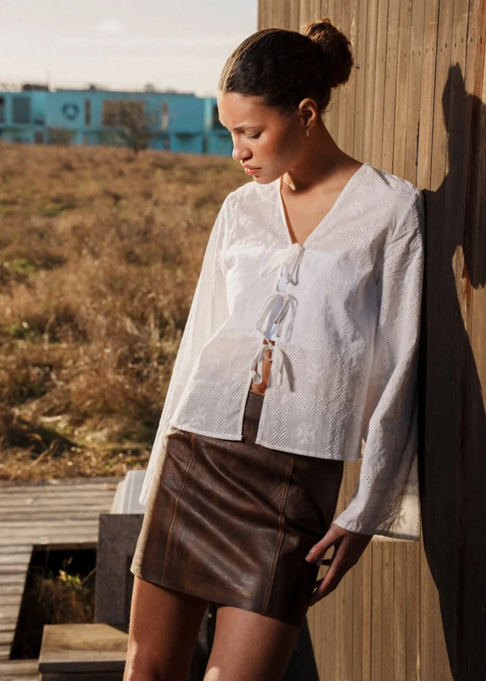 IsmaelMD short skirt - Brown