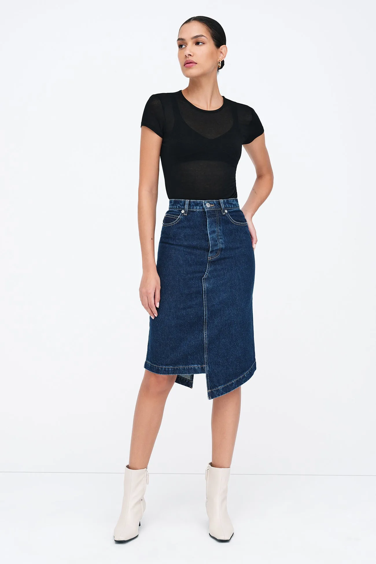 LES Denim Skirt