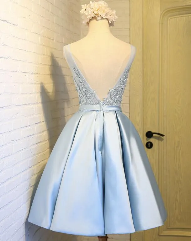 Light Blue Homecoming Dress, Cute Party Dress, Lovely Formal Dress